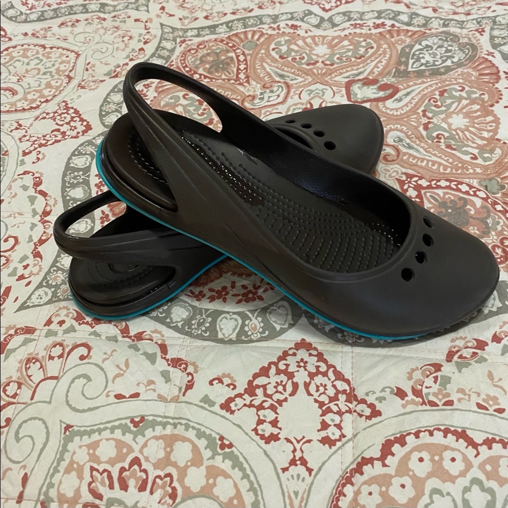 Croc Ballet Sling Back Flats